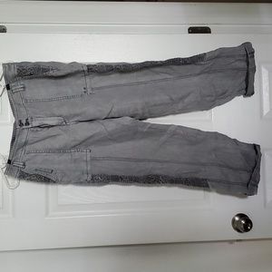 Anthropologie Hei Hei Linen Capri